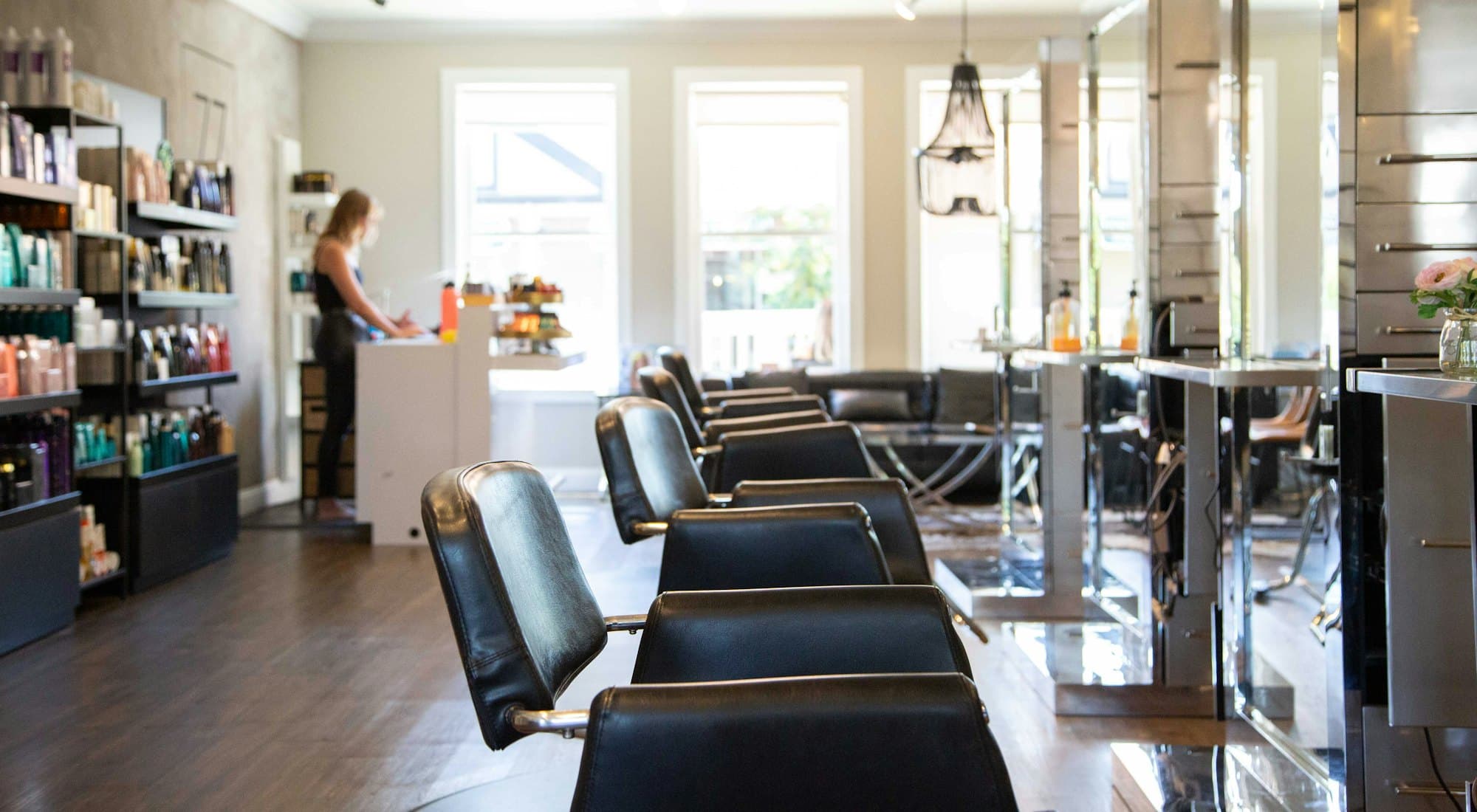 Intérieur d'un salon de beauté